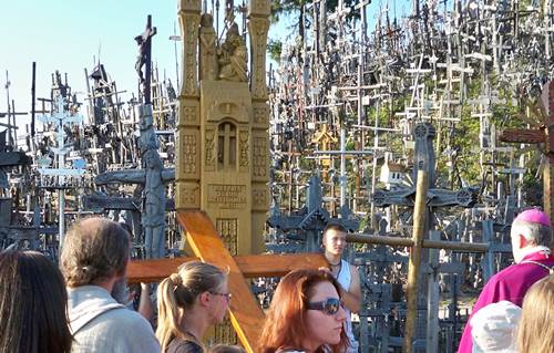 Feast of Hill of Crosses in Lithuania